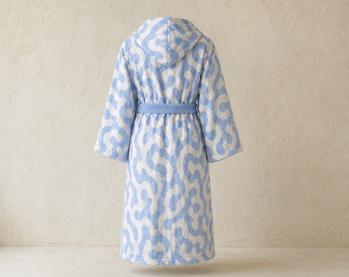 Samudra Towel Kimono — Coral Reef