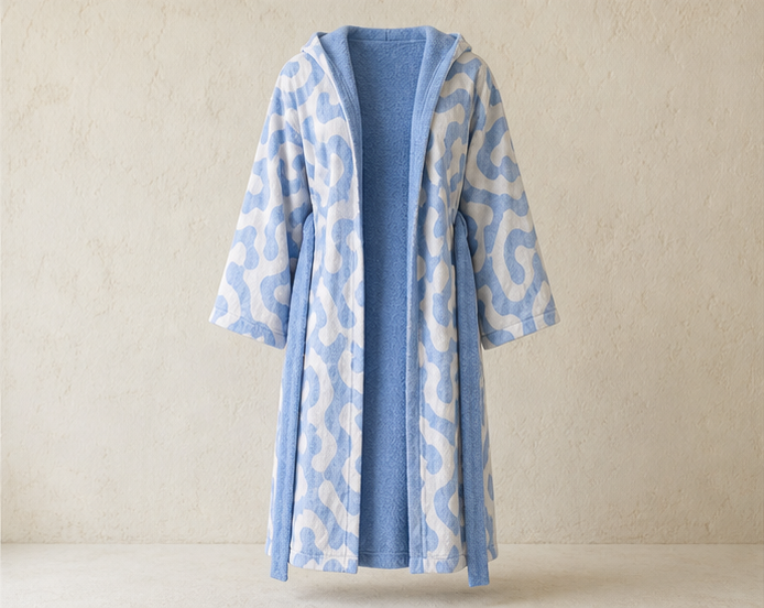Samudra Towel Kimono — Coral Reef